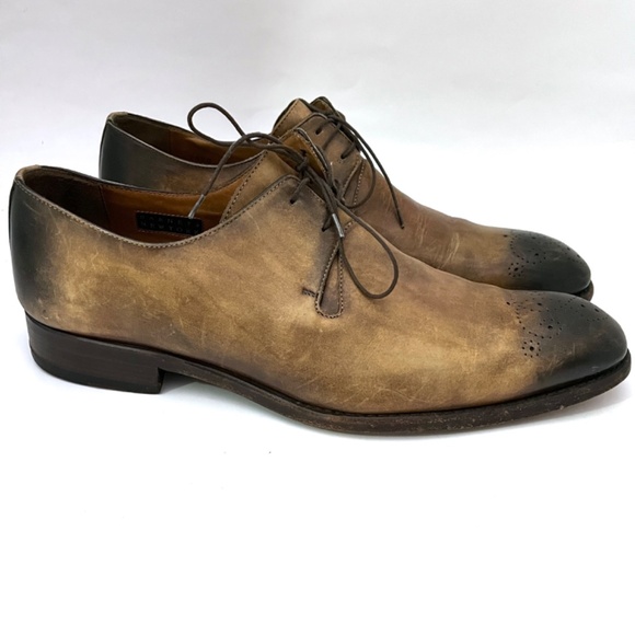 Barneys New York Vintage Leather Oxfords - Picture 4 of 13